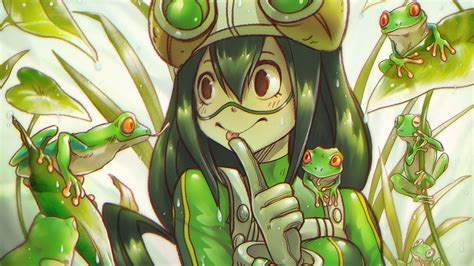 Top Free Tsuyu Asui Backgrounds